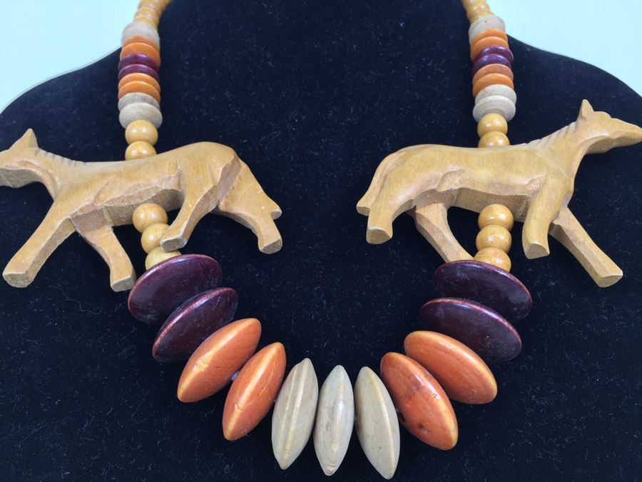 JUST ADDED - Set Of 3 Vintage Ethnic Tribal Necklaces [Photo 16]