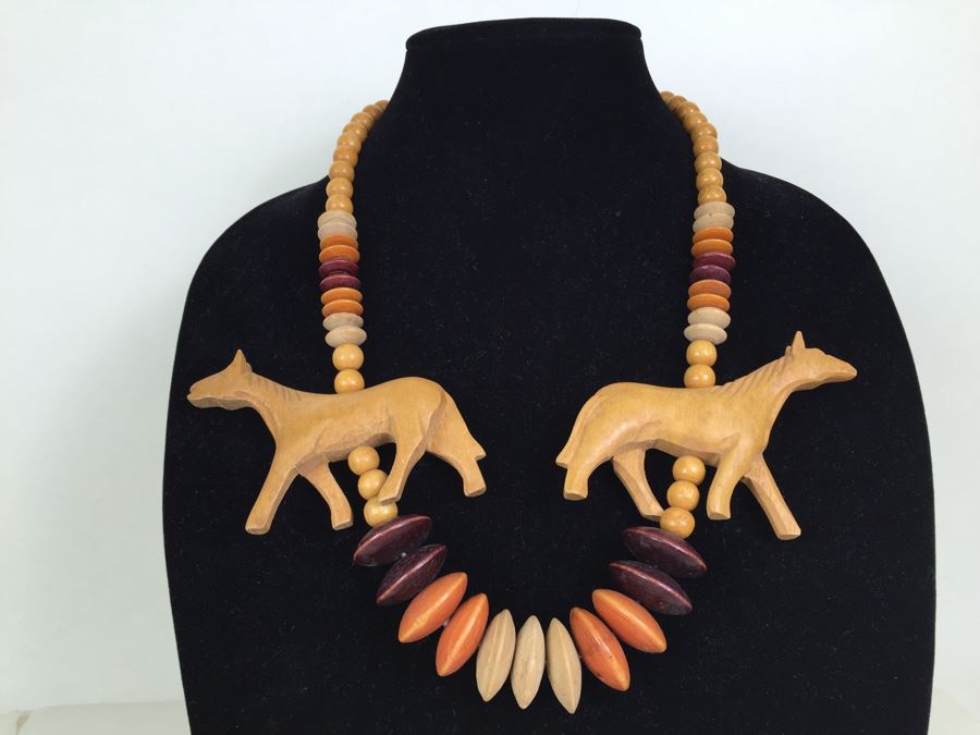 JUST ADDED - Set Of 3 Vintage Ethnic Tribal Necklaces [Photo 2]