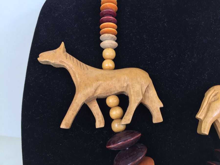 JUST ADDED - Set Of 3 Vintage Ethnic Tribal Necklaces [Photo 14]