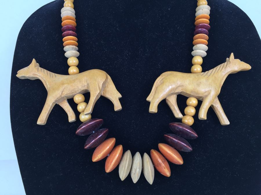 JUST ADDED - Set Of 3 Vintage Ethnic Tribal Necklaces [Photo 13]