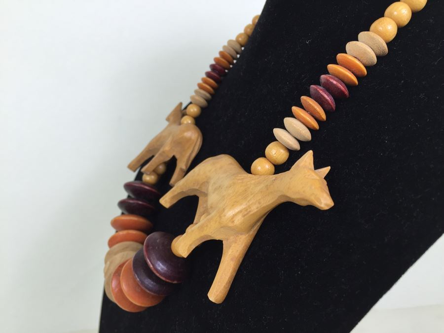 JUST ADDED - Set Of 3 Vintage Ethnic Tribal Necklaces [Photo 18]