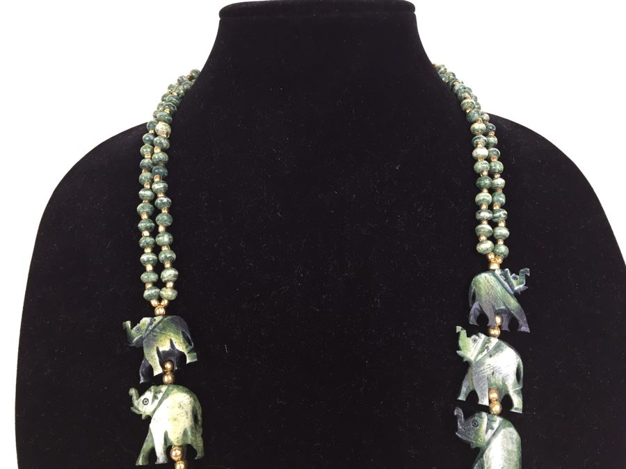 JUST ADDED - Set Of 3 Necklaces Including Turquoise Stand Necklace [Photo 6]