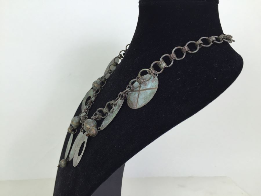 JUST ADDED - Set Of 3 Necklaces Including Turquoise Stand Necklace [Photo 23]