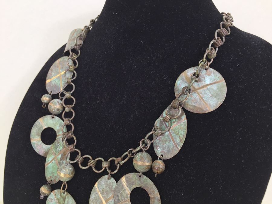 JUST ADDED - Set Of 3 Necklaces Including Turquoise Stand Necklace [Photo 22]