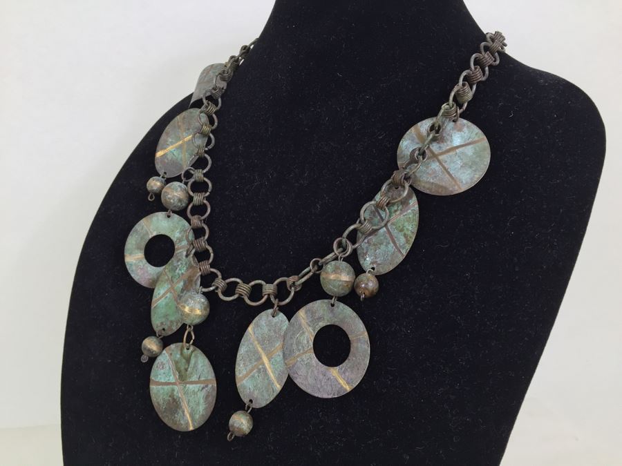 JUST ADDED - Set Of 3 Necklaces Including Turquoise Stand Necklace [Photo 21]