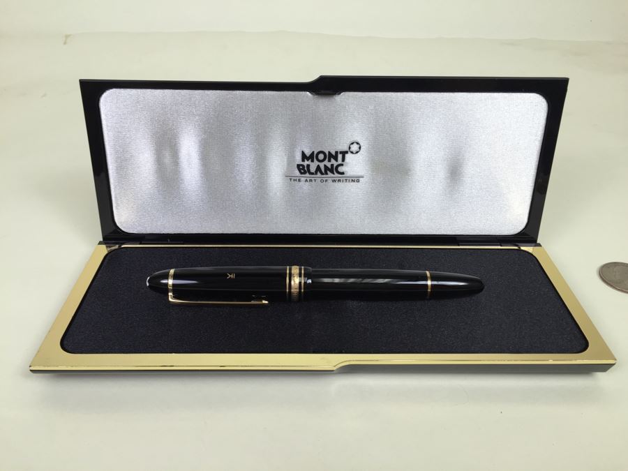 JUST ADDED - Montblanc Meisterstuck Fountain Pen No 146 14K Nib