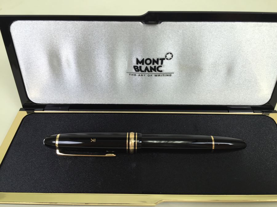 JUST ADDED - Montblanc Meisterstuck Fountain Pen No 146 14K Nib [Photo 2]