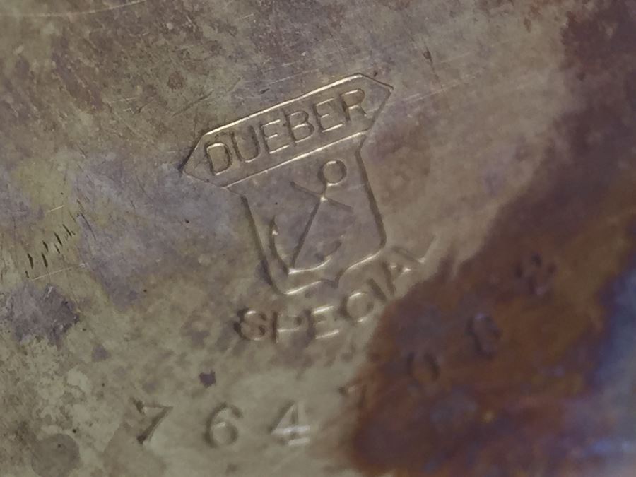 JUST ADDED - Dueber Special Pocket Watch Case With Pocket Watch Chain Slide By UL T & Co [Photo 11]