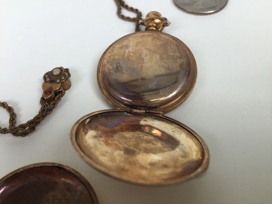 JUST ADDED - Dueber Special Pocket Watch Case With Pocket Watch Chain Slide By UL T & Co [Photo 10]