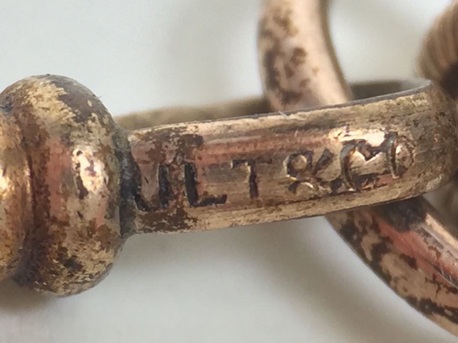 JUST ADDED - Dueber Special Pocket Watch Case With Pocket Watch Chain Slide By UL T & Co [Photo 3]