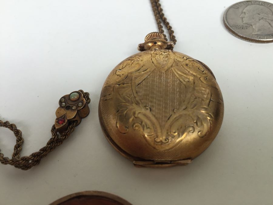 JUST ADDED - Dueber Special Pocket Watch Case With Pocket Watch Chain Slide By UL T & Co [Photo 9]