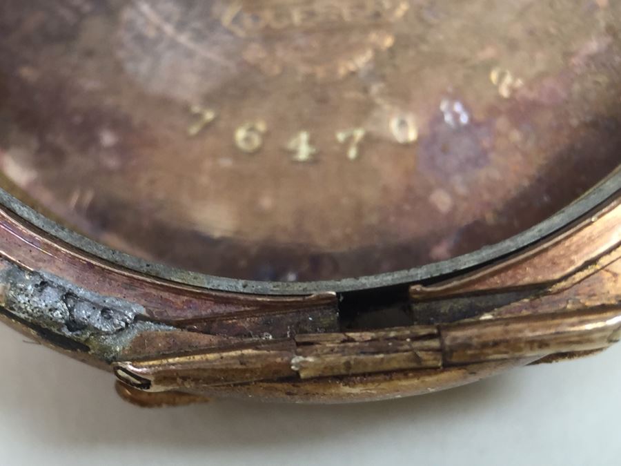 JUST ADDED - Dueber Special Pocket Watch Case With Pocket Watch Chain Slide By UL T & Co [Photo 15]