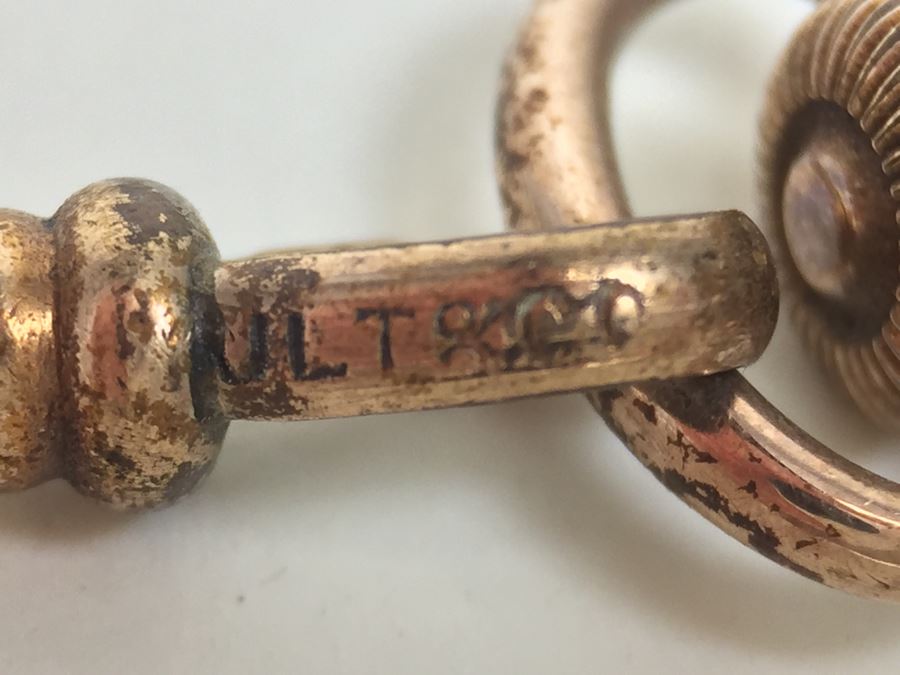 JUST ADDED - Dueber Special Pocket Watch Case With Pocket Watch Chain Slide By UL T & Co [Photo 21]