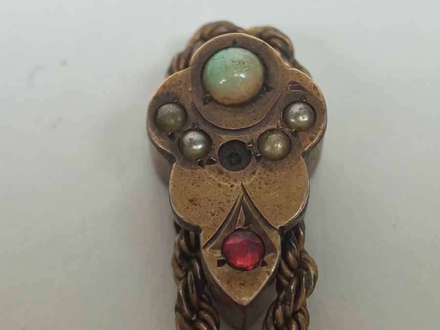 JUST ADDED - Dueber Special Pocket Watch Case With Pocket Watch Chain Slide By UL T & Co [Photo 2]