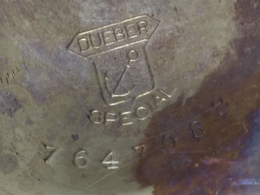 JUST ADDED - Dueber Special Pocket Watch Case With Pocket Watch Chain Slide By UL T & Co [Photo 12]