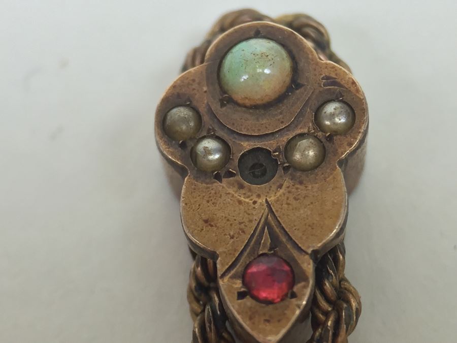 JUST ADDED - Dueber Special Pocket Watch Case With Pocket Watch Chain Slide By UL T & Co [Photo 18]