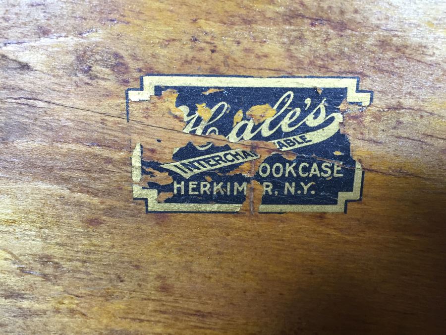 Vintage Hale's Interchangeable Lawyers Bookcase [Photo 14]