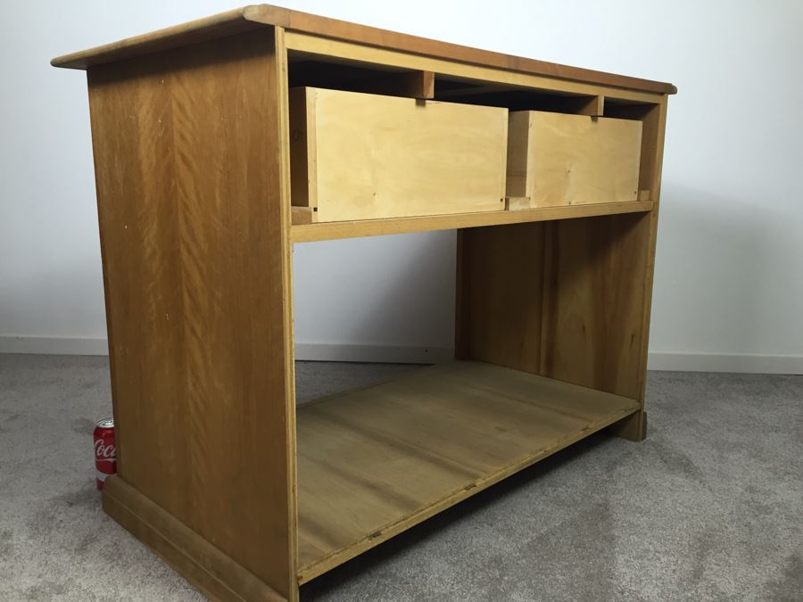 Custom Wood Cabinetry With Two Drawers [Photo 3]