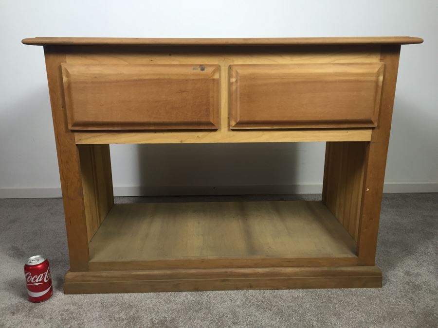Custom Wood Cabinetry With Two Drawers [Photo 4]
