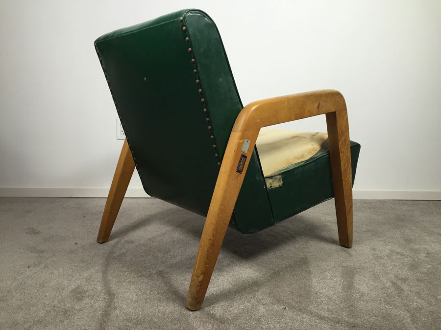 Vintage Mid-Century Armchair - Needs To Be Reupholstered [Photo 9]
