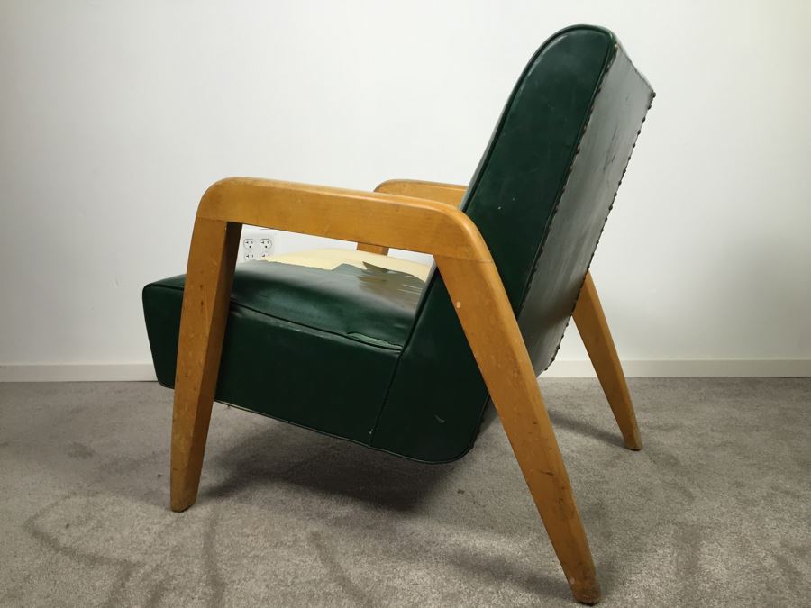 Vintage Mid-Century Armchair - Needs To Be Reupholstered [Photo 3]