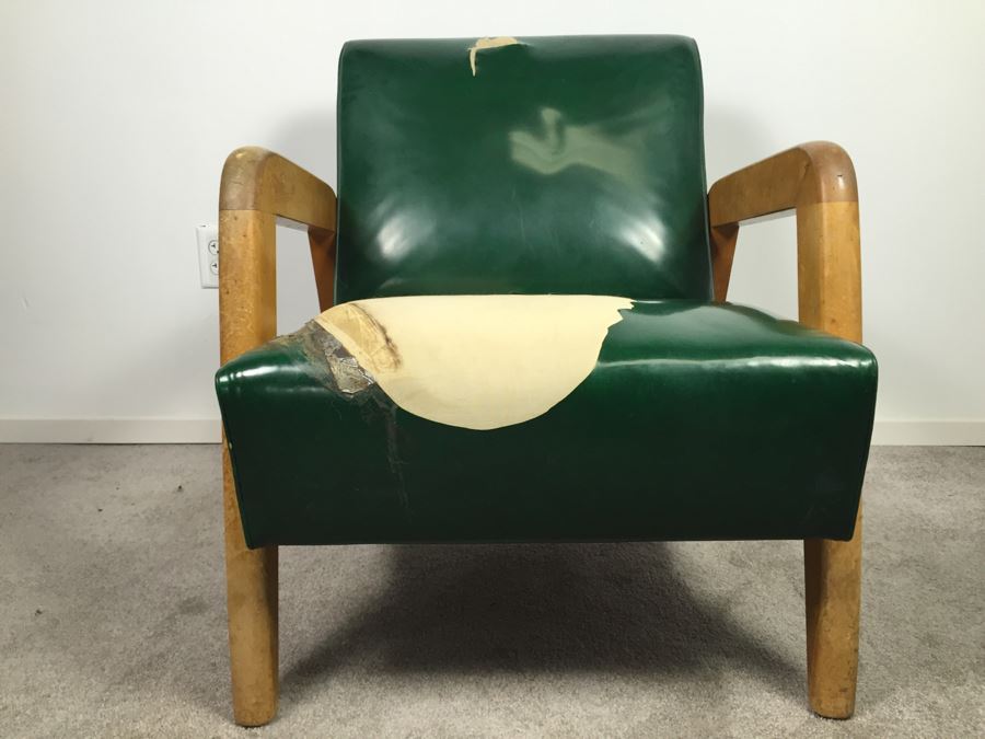 Vintage Mid-Century Armchair - Needs To Be Reupholstered [Photo 2]