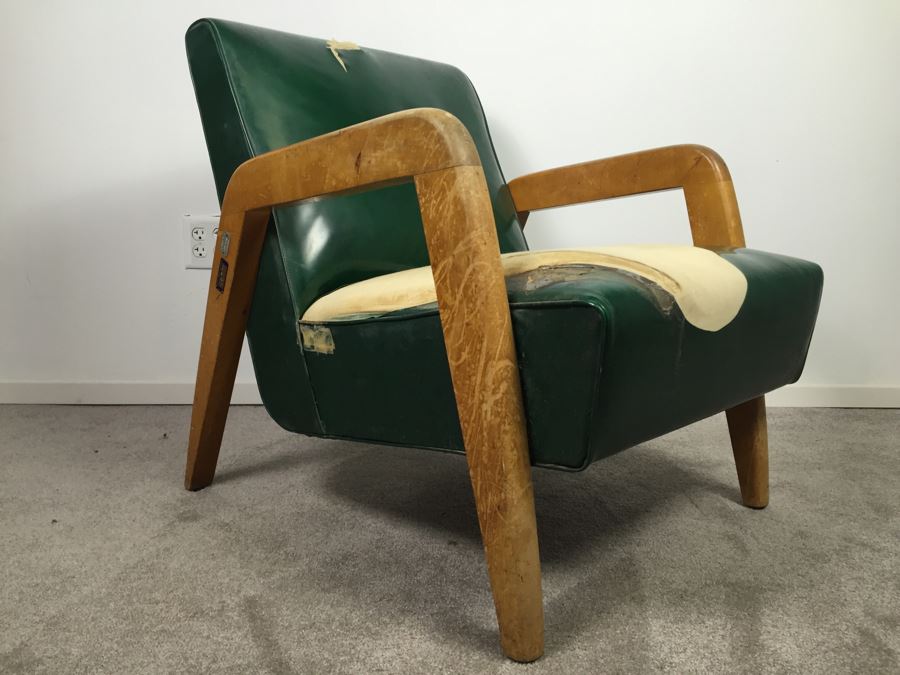 Vintage MidCentury Armchair Needs To Be Reupholstered