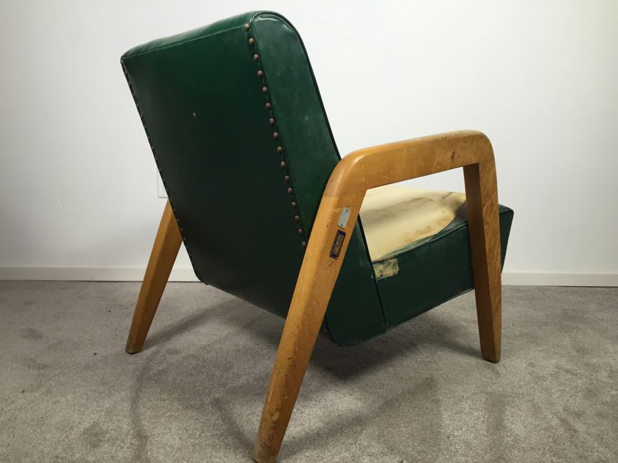 Vintage Mid-Century Armchair - Needs To Be Reupholstered [Photo 8]