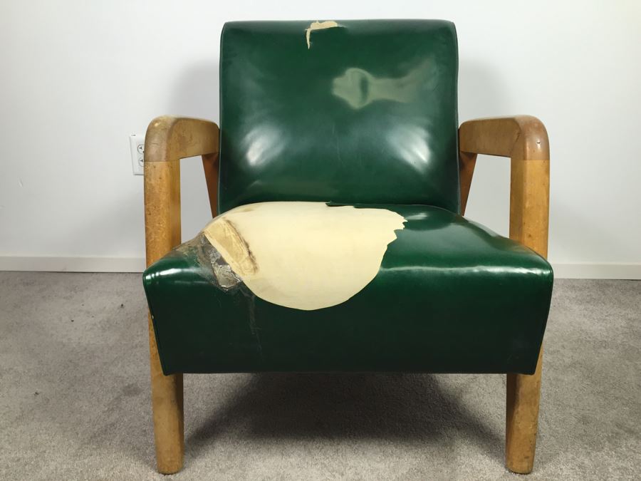 Vintage Mid-Century Armchair - Needs To Be Reupholstered [Photo 4]
