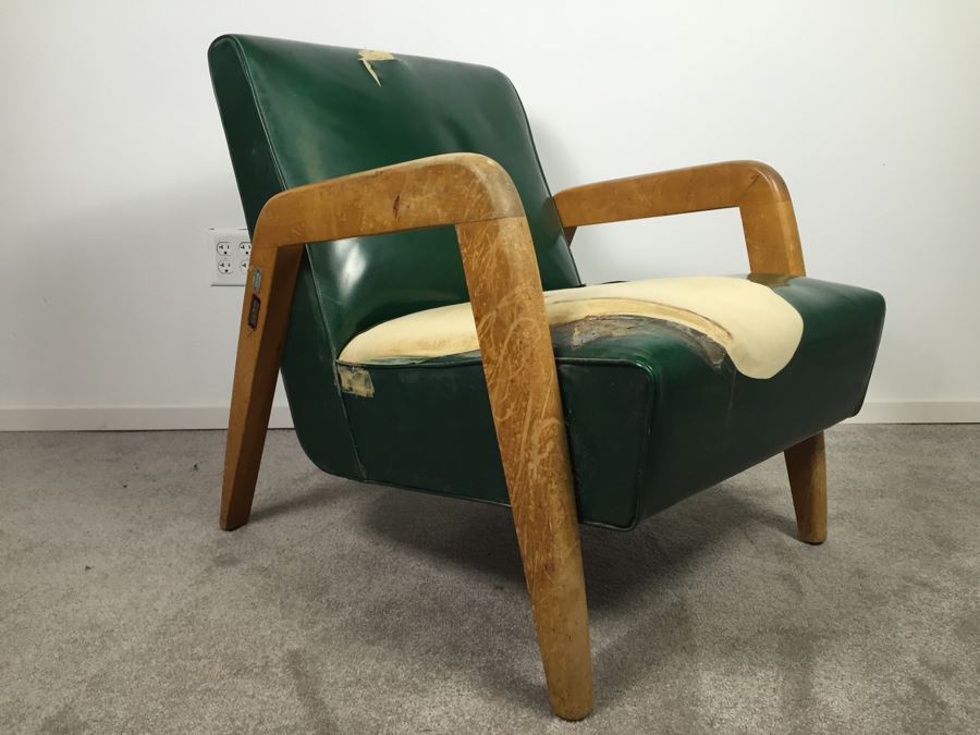 Vintage Mid-Century Armchair - Needs To Be Reupholstered