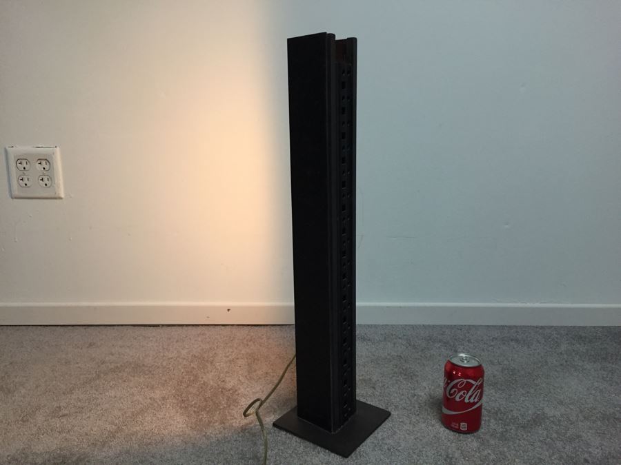 Custom Industrial Metal Sculpture Floor Lamp By Karen Dugan Hand Signed [Photo 8]