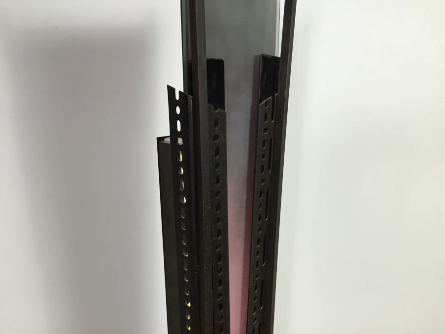 Custom Industrial Metal Sculpture Floor Lamp By Karen Dugan Hand Signed [Photo 22]
