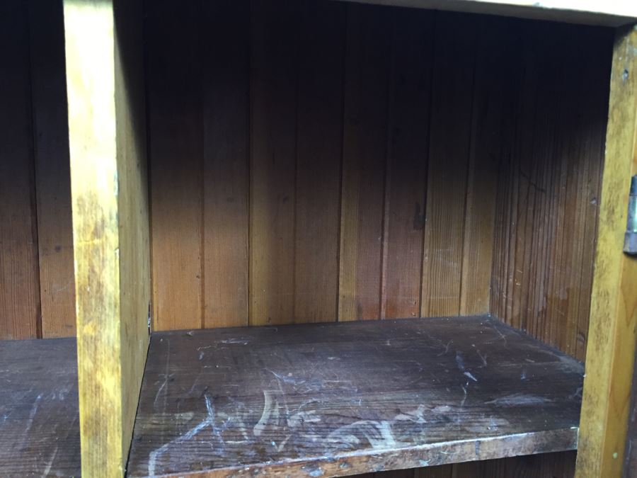 Vintage Wooden Cupboard Cabinet  [Photo 15]