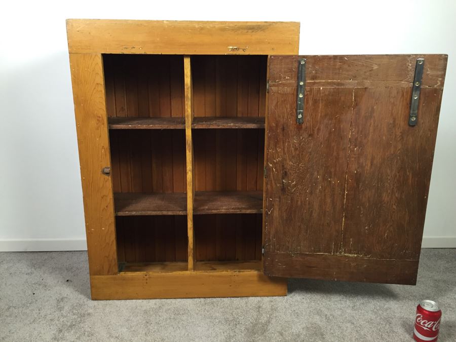 Vintage Wooden Cupboard Cabinet 