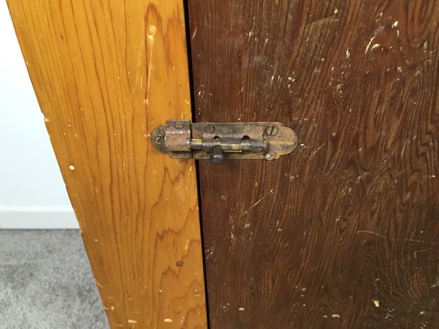 Vintage Wooden Cupboard Cabinet  [Photo 7]