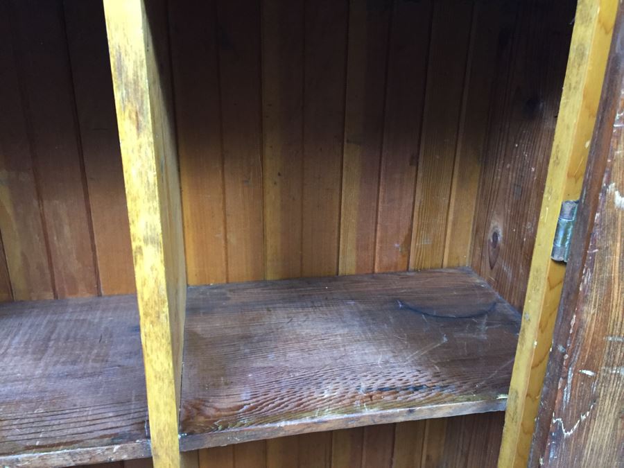 Vintage Wooden Cupboard Cabinet  [Photo 24]