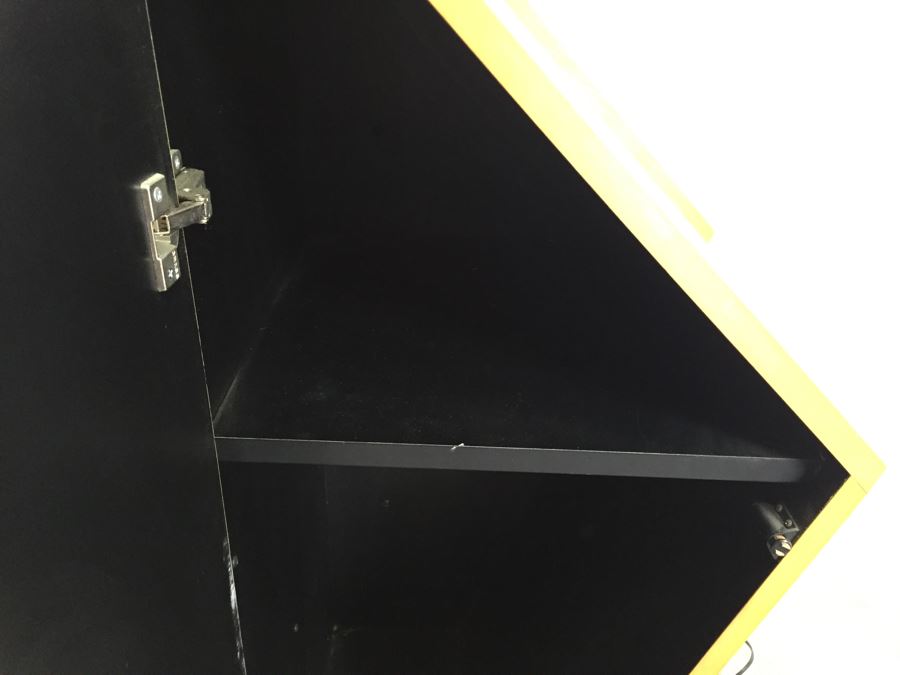 Contemporary Modernist Curio Veneered Cabinet With Interior Lighting [Photo 10]