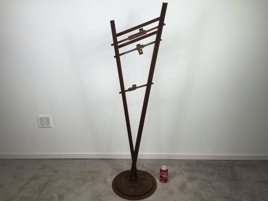 Custom Industrial Metal Sculpture By Karen Dugan Hand Signed [Photo 10]
