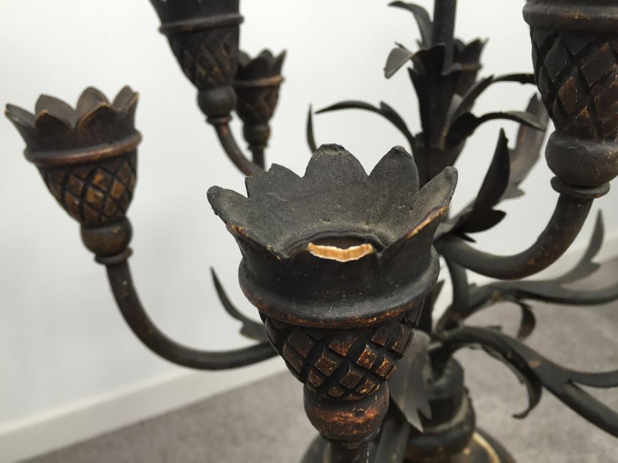 Vintage Chapman Wooden Table Lamp Without Shade [Photo 19]