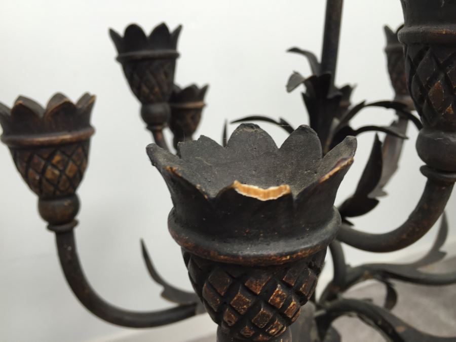 Vintage Chapman Wooden Table Lamp Without Shade [Photo 18]