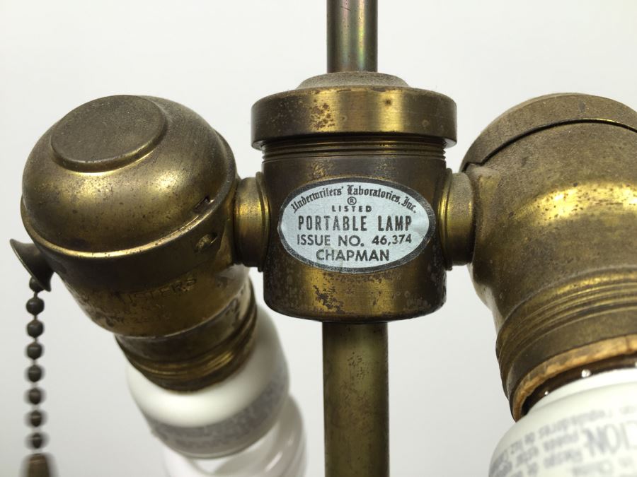 Vintage Chapman Wooden Table Lamp Without Shade [Photo 21]