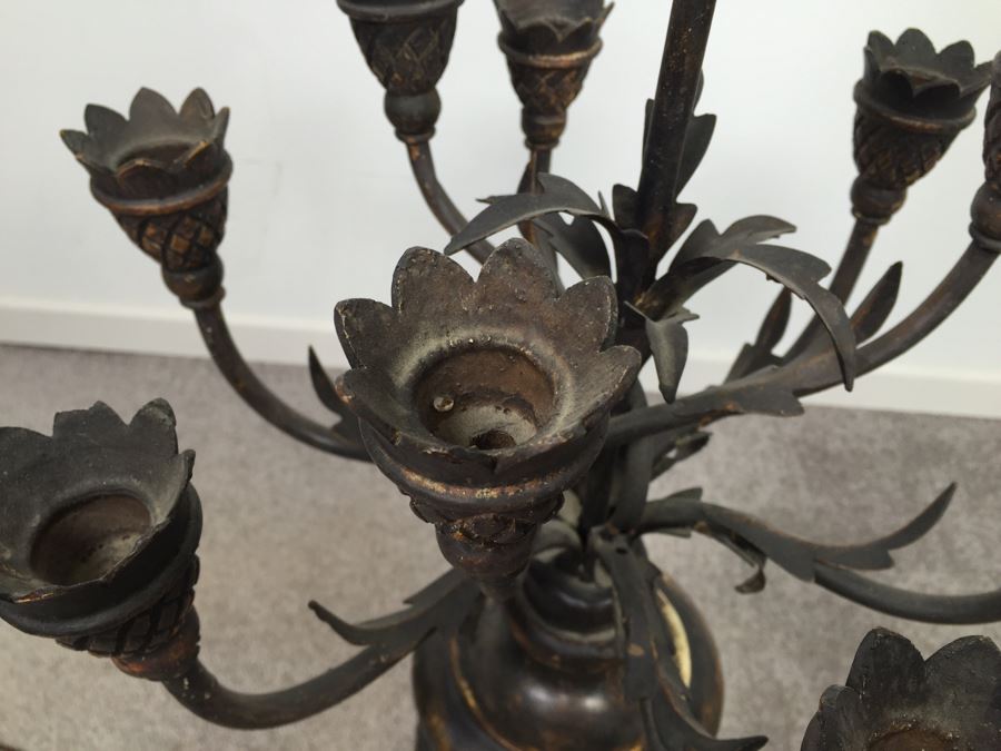 Vintage Chapman Wooden Table Lamp Without Shade [Photo 16]