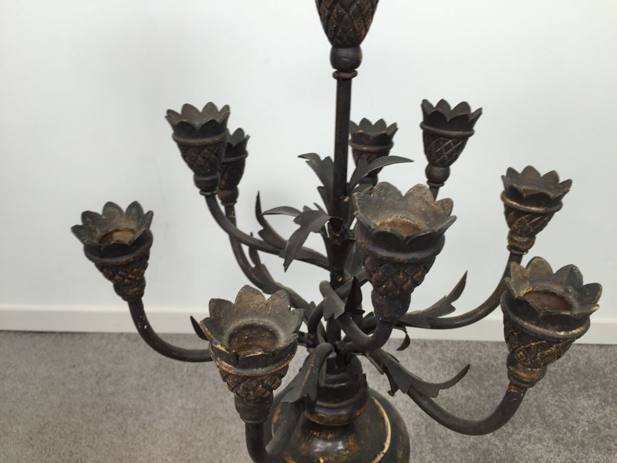 Vintage Chapman Wooden Table Lamp Without Shade [Photo 4]