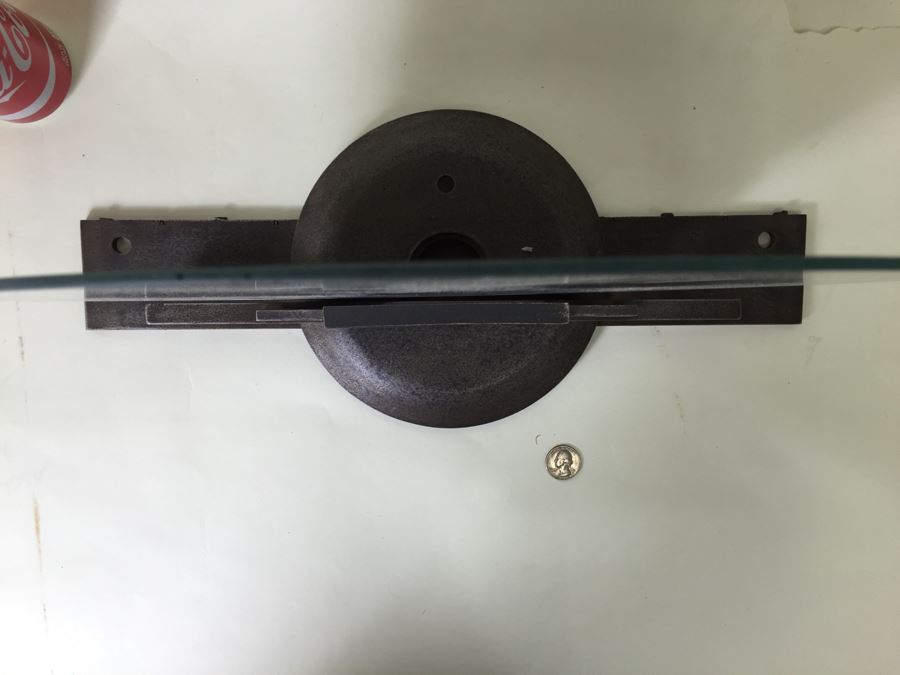 FABULOUS Custom Industrial Metal Sculpture Art Deco Style Vanity Mirror Crafted And Hand Signed By Karen Dugan [Photo 19]