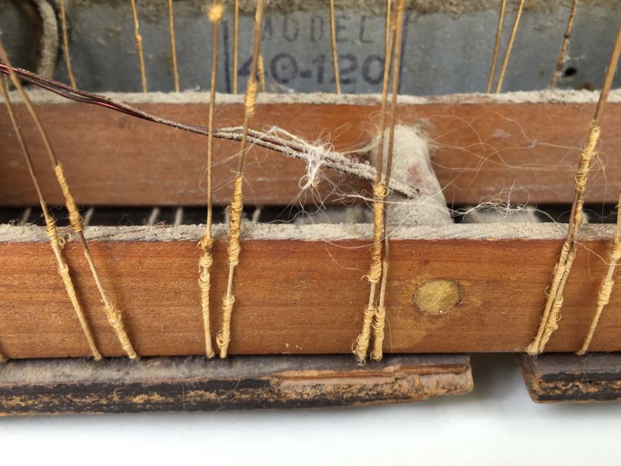 Vintage Art Deco Philco Wooden Tube Police Radio - May Need Servicing And Rewiring [Photo 16]