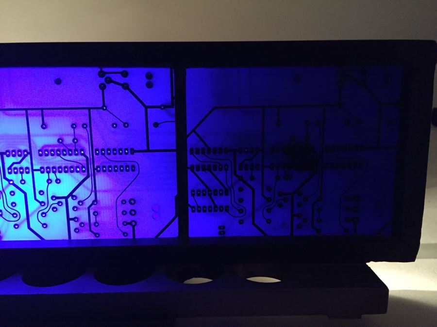 Custom Industrial Meets Technology Metal Sculpture Circuit Board Table Lamp By Karen Dugan Hand Signed [Photo 15]