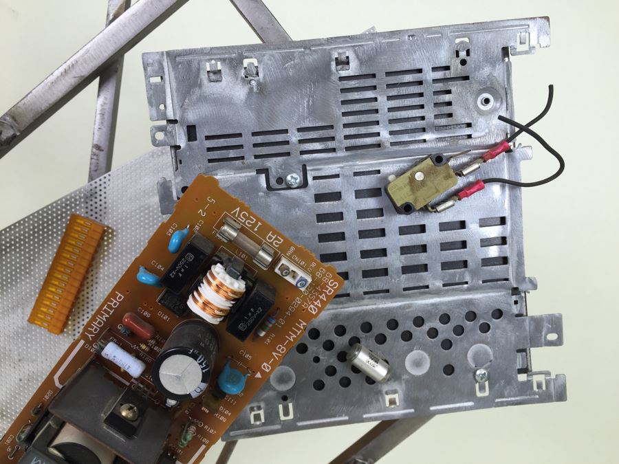 Custom Industrial Meets Electronics Metal Sculpture By Karen Dugan Hand Signed Titled 'Inside Out' [Photo 6]