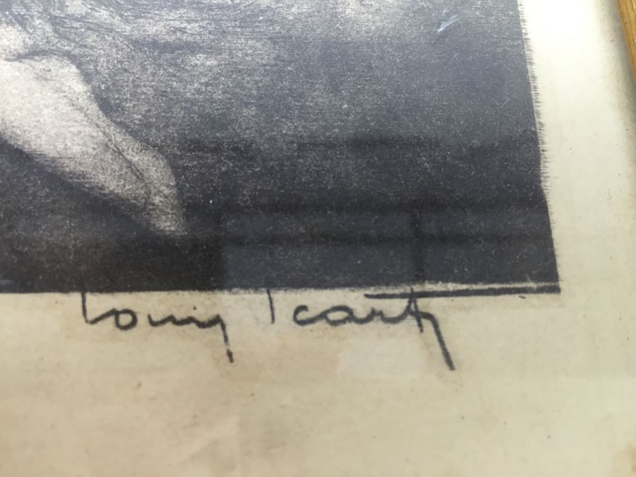 Le Jardin Japonais By Louis Icart In Frame [Photo 3]