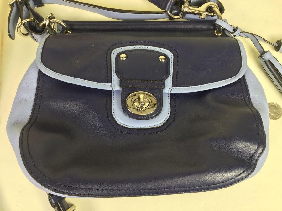 Blue COACH Handbag [Photo 4]