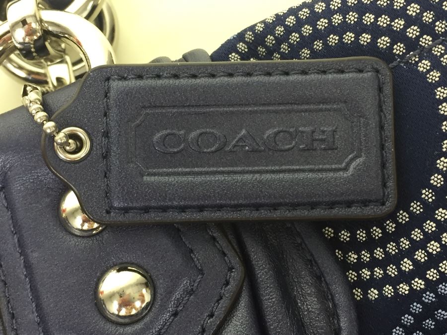 Coach Blue Handbag [Photo 6]